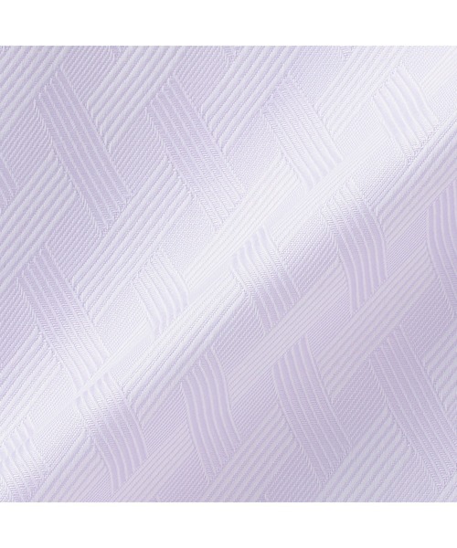 TOKYO SHIRTS（トウキョウシャツ）の「【超形態安定】 形態安定ノーアイロン レギュラー 7分袖ビジネスワイシャツ（ビジネスシャツ・レディース・パープル・S/M/L/LL/XL）」の5枚目の写真