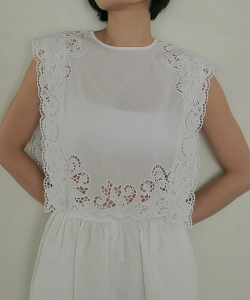 Cutwork Box Blouse（シャツ/ブラウス）｜anuke（アンヌーク）の