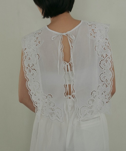 Cutwork Box Blouse（シャツ/ブラウス）｜anuke（アンヌーク）の