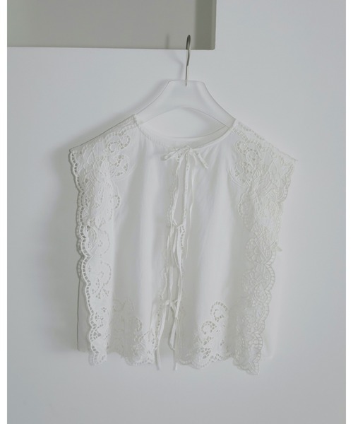 Cutwork Box Blouse（シャツ/ブラウス）｜anuke（アンヌーク）の