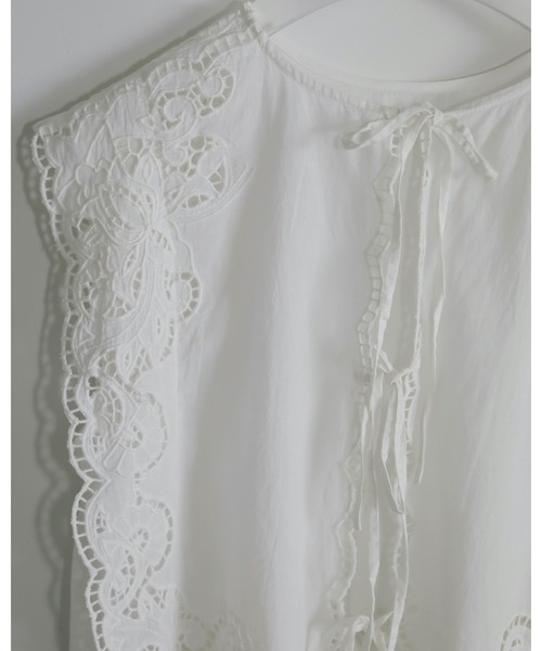 Cutwork Box Blouse（シャツ/ブラウス）｜anuke（アンヌーク）の