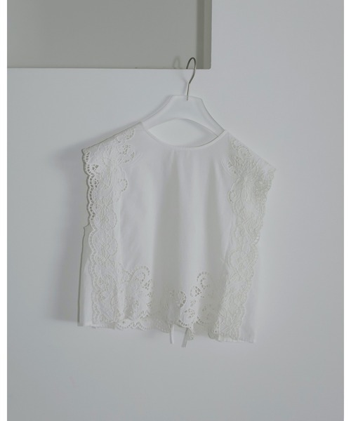 今日のみ値下げ アンヌーク★未使用★Cutwork Box Blouse Cutwork Box Blouse（シャツ/ブラウス）｜anuke（アンヌーク）の