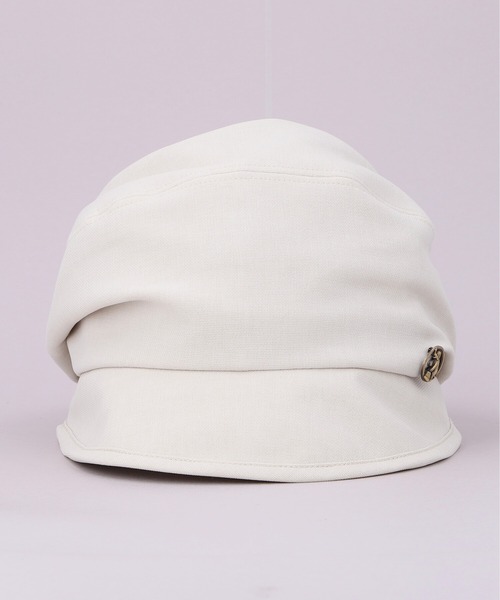 CA4LA(カシラ)の「CASE CANAPA(キャスケット・レディース・ホワイト/ブラック/チャコールグレー・ONESIZE)」の9枚目の写真