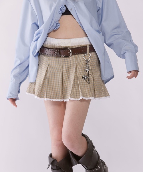 deres デレス　17th skirt スカート 2サイズ　 ベージュ deres デレス 17th skirt スカート 2サイズ ベージュ deres