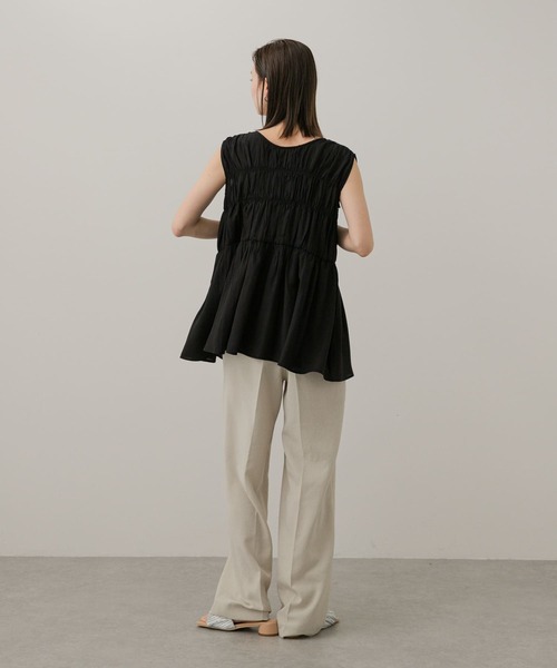 SENSE OF PLACE by URBAN RESEARCH（センスオブプレイスバイアーバンリサーチ）の「2WAYチュニックブラウス（シャツ/ブラウス・レディース・アイボリー/ライトブルー/ブラック・ONE）」の12枚目の写真