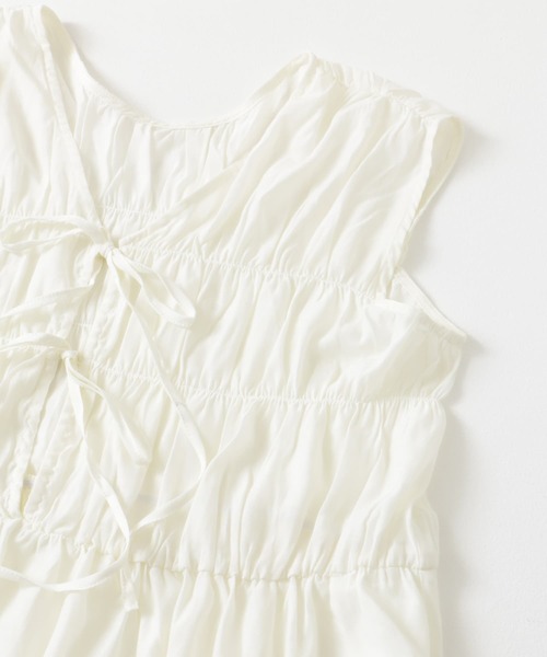 SENSE OF PLACE by URBAN RESEARCH（センスオブプレイスバイアーバンリサーチ）の「2WAYチュニックブラウス（シャツ/ブラウス・レディース・アイボリー/ライトブルー/ブラック・ONE）」の22枚目の写真