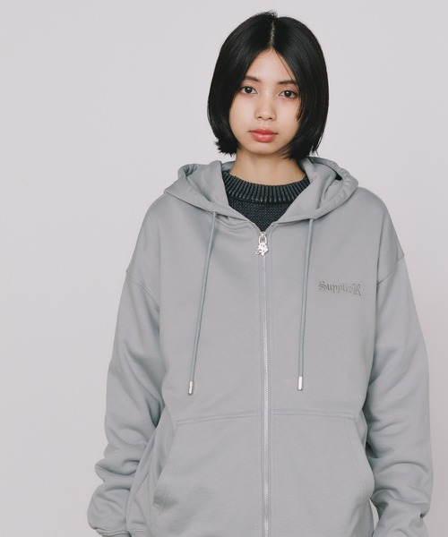 SUPPLIER/サプライヤー Chrome Cross Zip Hoodie フーディー（パーカー