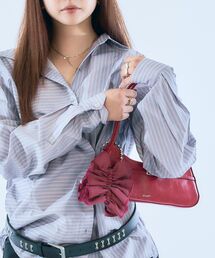 PULP/417EDIFICE（パルプフォーワンセブンエディフィス）の「【Geek Office / ギークオフィス】ストライプ シュシュ（シュシュ）」