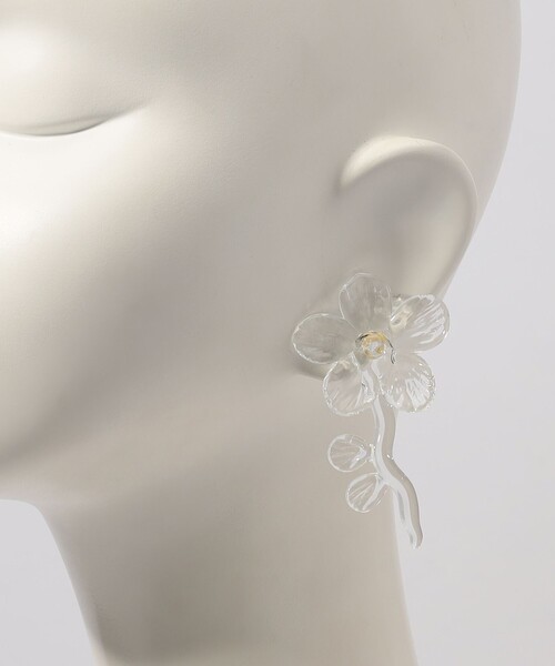 LEVENS(レヴェンス)の「LEVENS JEWELS XL NARCISO 片耳ピアス(ピアス(片耳用)・レディース・クリア・FREE)」の5枚目の写真
