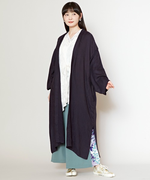 チャイハネ　カヤ　ニットカーディガン　羽織 カヤ カーディガン 「カヤ」花流長羽織 レディース : ZOZOTOWN