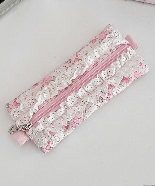 VIBGYOR（ヴィブジョー）の「Liaa/花柄 アニマル柄 レースペンケース A18651（ポーチ・レディース・その他4/その他6/その他9/その他7/その他5/その他3/その他2/その他1/その他10/その他8・FREE）」の6枚目の写真