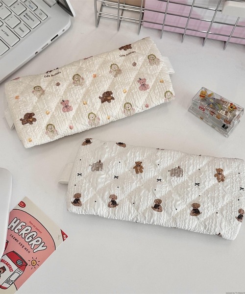 VIBGYOR（ヴィブジョー）の「Liaa/花柄 アニマル柄 レースペンケース A18651（ポーチ・レディース・その他4/その他6/その他9/その他7/その他5/その他3/その他2/その他1/その他10/その他8・FREE）」の13枚目の写真