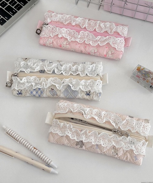 VIBGYOR（ヴィブジョー）の「Liaa/花柄 アニマル柄 レースペンケース A18651（ポーチ・レディース・その他4/その他6/その他9/その他7/その他5/その他3/その他2/その他1/その他10/その他8・FREE）」の16枚目の写真