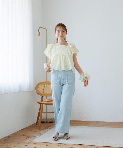 ビッグフラワーシュシュ（シュシュ）｜flower（フラワー）の