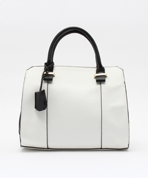 【Chez toi】カラーエッジボストンBAG