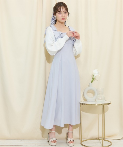 WILLSELECTION（ウィルセレクション）の「ショート丈柄編みボレロ（カーディガン/ボレロ・レディース・オフホワイト/ピンク/レッド/ブラック・FREE）」の8枚目の写真