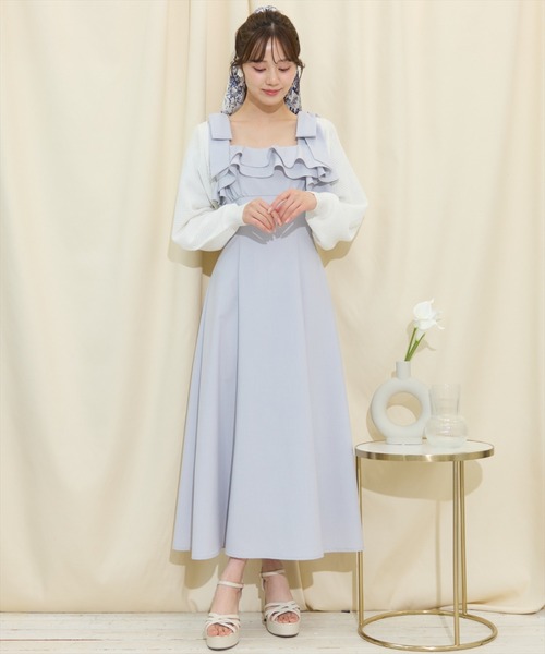 WILLSELECTION（ウィルセレクション）の「ショート丈柄編みボレロ（カーディガン/ボレロ・レディース・オフホワイト/ピンク/レッド/ブラック・FREE）」の18枚目の写真