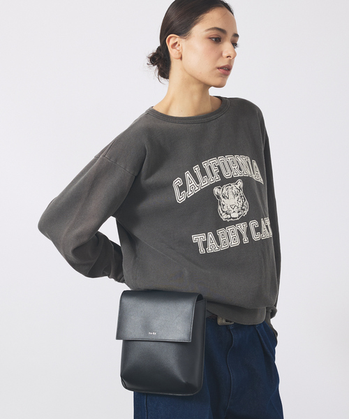 【YArKA/ヤーカ】real leather Flap 2way bag Soft Leather/本革/2WAYバッグ/ Y2501BLB67