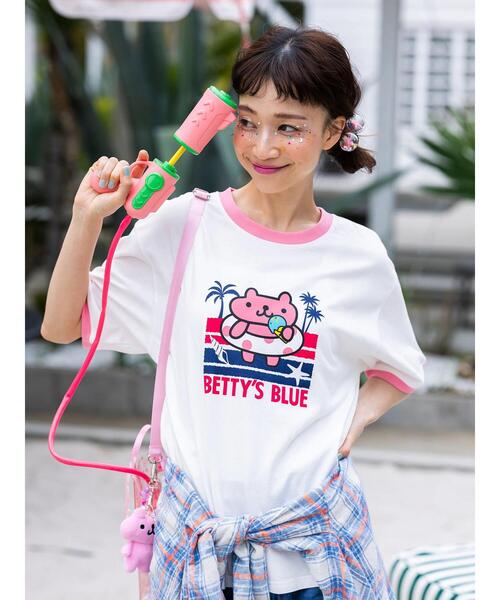 BETTY'S BLUE エイミーちゃん PVCショルダーバッグ　ティーズブルー セール】 エイミーちゃん PVCショルダーバッグ（ピンク/バッグ
