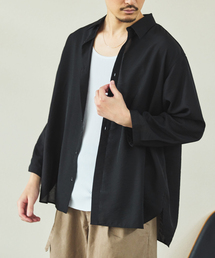 EDIFICE | シアー バンブー 8分袖 レギュラーシャツ(シャツ/ブラウス)