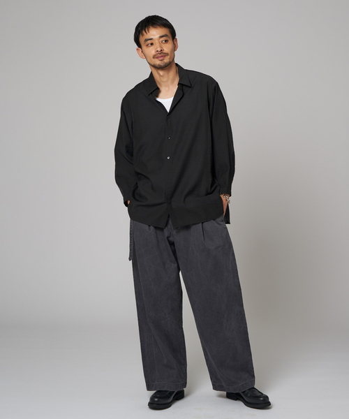 セール】シアー バンブー 8分袖 レギュラーシャツ（シャツ/ブラウス