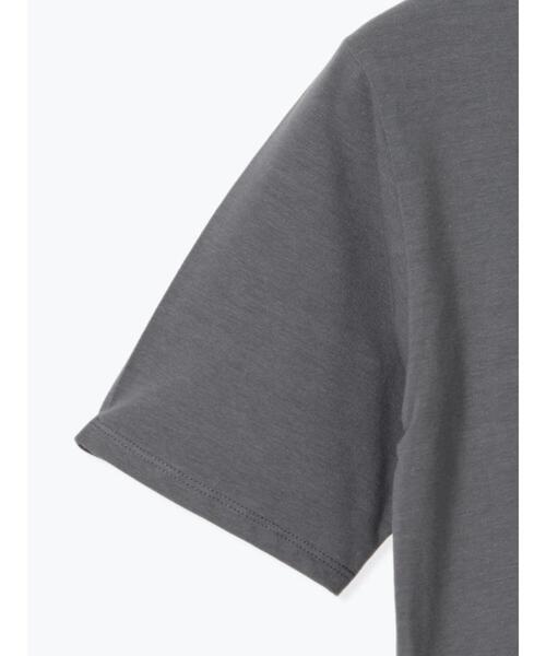 Te chichi TERRASSE(テチチテラス)の「ハートフリル刺繍Tシャツ(Tシャツ/カットソー・レディース・ブラック/オフホワイト/グレー・F)」の14枚目の写真