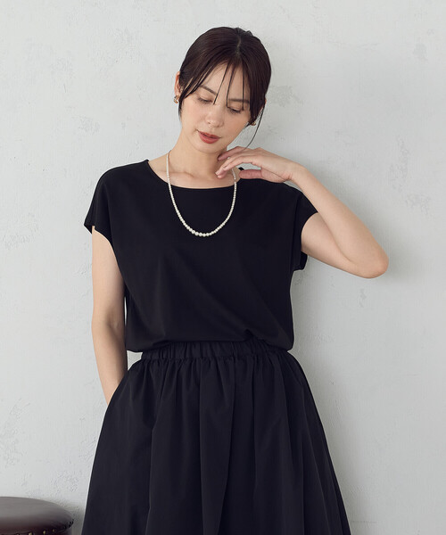 tシャツ レーヨンポンチ プルオーバー レディース レーヨンポンチ プルオーバー（Tシャツ/カットソー）｜COMME CA