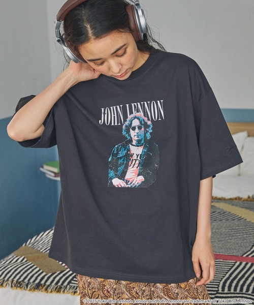ジョンレノン tシャツ メンズ 半袖 プリント ブランド レディース ゆったり ロゴ おしゃれ 黒 ブラック かわいい 大人 かっこいい シンプル ウォーンフリ― YOU 楽天市場】ジョンレノン tシャツ メンズ 半袖 プリント ブランド