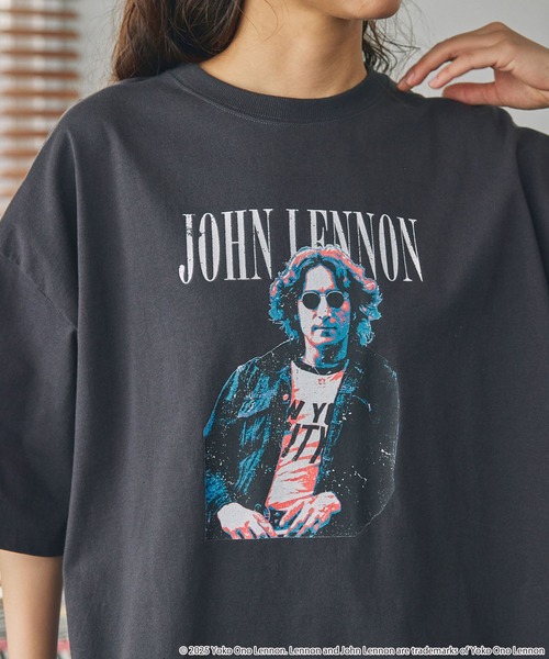 未使用　シカリオカルテル　John Lennon 長袖Tシャツ John L Built LONG TEE﻿ ロングスリーブTシャツ-シカリオ