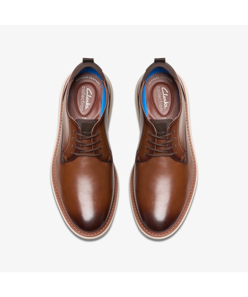 Clarks(クラークス)の「Brantin Plain / ブランティンブレーン(ダークタンレザー)(ドレスシューズ・メンズ・ブラウン・UK11/UK9.5/UK6.5/UK8.5/UK7.5/UK10.5/UK10/UK6/UK7/UK8/UK9)」の6枚目の写真