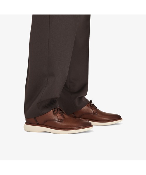 【新品未使用】Clarks collection ブラウンレザー ドレスシューズ セール】Solsbury Lace / ソルスブリーレース（ダークブラウンレザー