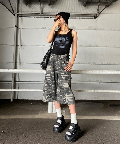 セール】迷彩柄ハーフパンツ（その他パンツ）｜non-hedge（ノンヘッジ