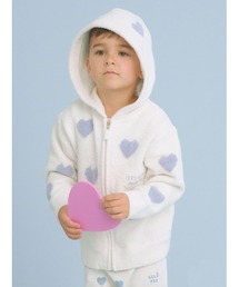 gelato pique | 【KIDS】エアリーモコハートパーカー(ルームウェア/パジャマ)