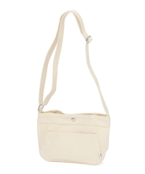 FOUND GOOD（ファウンドグッド）の「K/キャンバスミニショルダー（ショルダーバッグ・キッズ・ブラック/アイボリー/パープル系2/グリーン系8・FREE）」の12枚目の写真