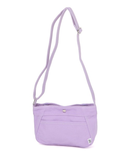 FOUND GOOD（ファウンドグッド）の「K/キャンバスミニショルダー（ショルダーバッグ・キッズ・ブラック/アイボリー/パープル系2/グリーン系8・FREE）」の15枚目の写真