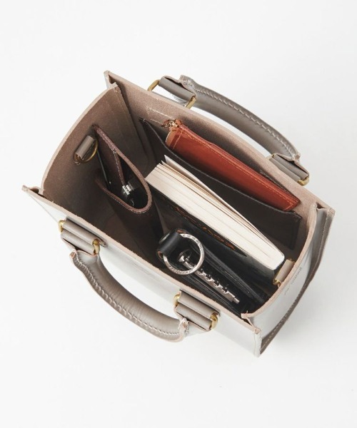 GLEN グレンロイヤル ショルダーバッグ ミニバッグ グレージュ GLENROYAL(グレンロイヤル)の「【GLENROYAL / グレンロイヤル