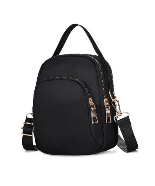Miniministore(ミニミニストア)の「イヤホンホール付き ミニショルダーバッグ(ショルダーバッグ・レディース・ワインレッド/ダークグレー/ネイビー/パープル/ブラック・FREE)」の13枚目の写真