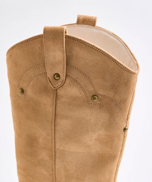 OLIVE des OLIVE（オリーブデオリーブ）の「ウエスタンブーツ（ブーツ・レディース・ベージュ/ブラウン・SMALL/MEDIUM/LARGE）」の22枚目の写真