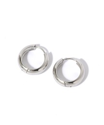 LAKOLE | ステンレスワンタッチフープピアス[17mm] / 576349(ピアス（両耳用）)