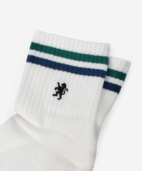 GYMPHLEX（ジムフレックス）の「Gymphlex | パイル カラーラインソックス MEN（ソックス/靴下・メンズ・ホワイト系その他/ホワイト系その他2・MENS）」の4枚目の写真