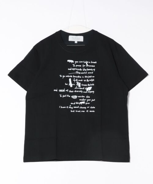Fun & Daily(ファンアンドデイリー)の「F&D : Moment of Serenity logo T-shirt(Tシャツ/カットソー・メンズ・ブラック/ホワイト・LARGE/MEDIUM)」の9枚目の写真