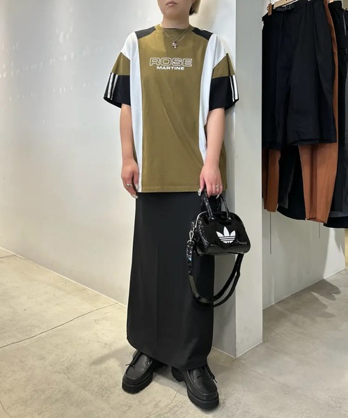 adidas Originals（アディダスオリジナルス）の「ADIDAS WMNS ADICOLOR BB XS MBH67（ショルダーバッグ・レディース・ピンク/パープル/ブラック/カーキ・ONE SIZE）」の11枚目の写真