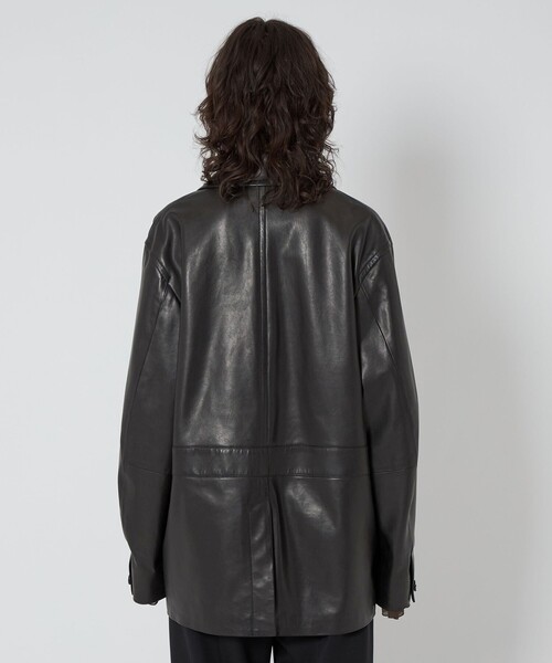 UNITED ARROWS＞ ラムレザー カバーオール UNITED ARROWS