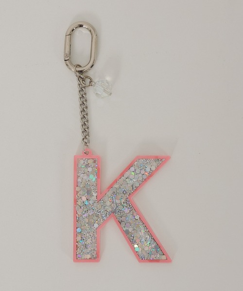 セール】キラキライニシャル モチーフ キーホルダー バッグチャーム