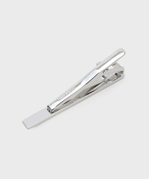 TAKEO KIKUCHI（タケオキクチ）の「ヴァルターグラデーションタイバー ? 日本製の洗練された真鍮タイバー（ネクタイピン・メンズ・シルバー/シルバー系4/シルバー系5・00）」の6枚目の写真