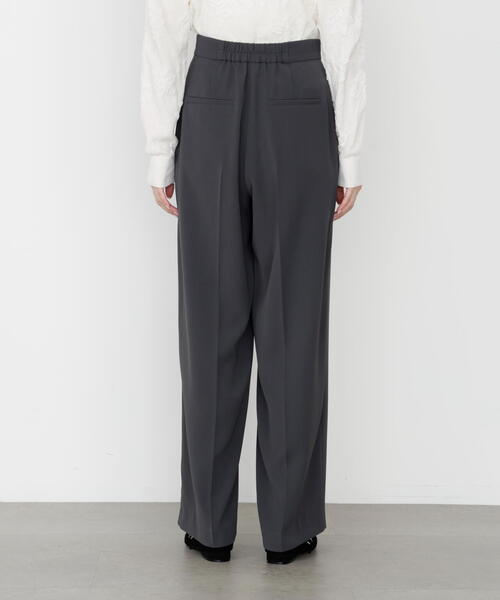 PROPORTION BODY DRESSING（プロポーションボディドレッシング）の「＜ウォッシャブル＞シーズンレスタックパンツ / 1215230904（その他パンツ・レディース・ホワイト系その他/ダークグレー・P/S/MEDIUM）」の4枚目の写真