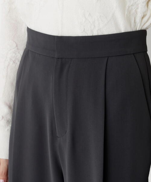 PROPORTION BODY DRESSING（プロポーションボディドレッシング）の「＜ウォッシャブル＞シーズンレスタックパンツ / 1215230904（その他パンツ・レディース・ホワイト系その他/ダークグレー・P/S/MEDIUM）」の5枚目の写真