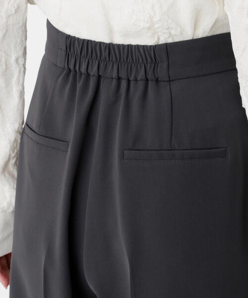 PROPORTION BODY DRESSING（プロポーションボディドレッシング）の「＜ウォッシャブル＞シーズンレスタックパンツ / 1215230904（その他パンツ・レディース・ホワイト系その他/ダークグレー・P/S/MEDIUM）」の6枚目の写真