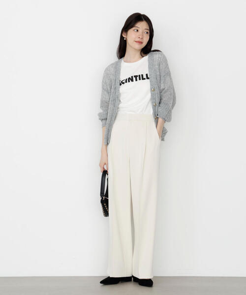 PROPORTION BODY DRESSING（プロポーションボディドレッシング）の「＜ウォッシャブル＞シーズンレスタックパンツ / 1215230904（その他パンツ・レディース・ホワイト系その他/ダークグレー・P/S/MEDIUM）」の19枚目の写真