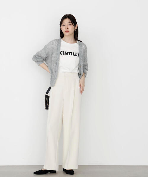 PROPORTION BODY DRESSING（プロポーションボディドレッシング）の「＜ウォッシャブル＞シーズンレスタックパンツ / 1215230904（その他パンツ・レディース・ホワイト系その他/ダークグレー・P/S/MEDIUM）」の20枚目の写真